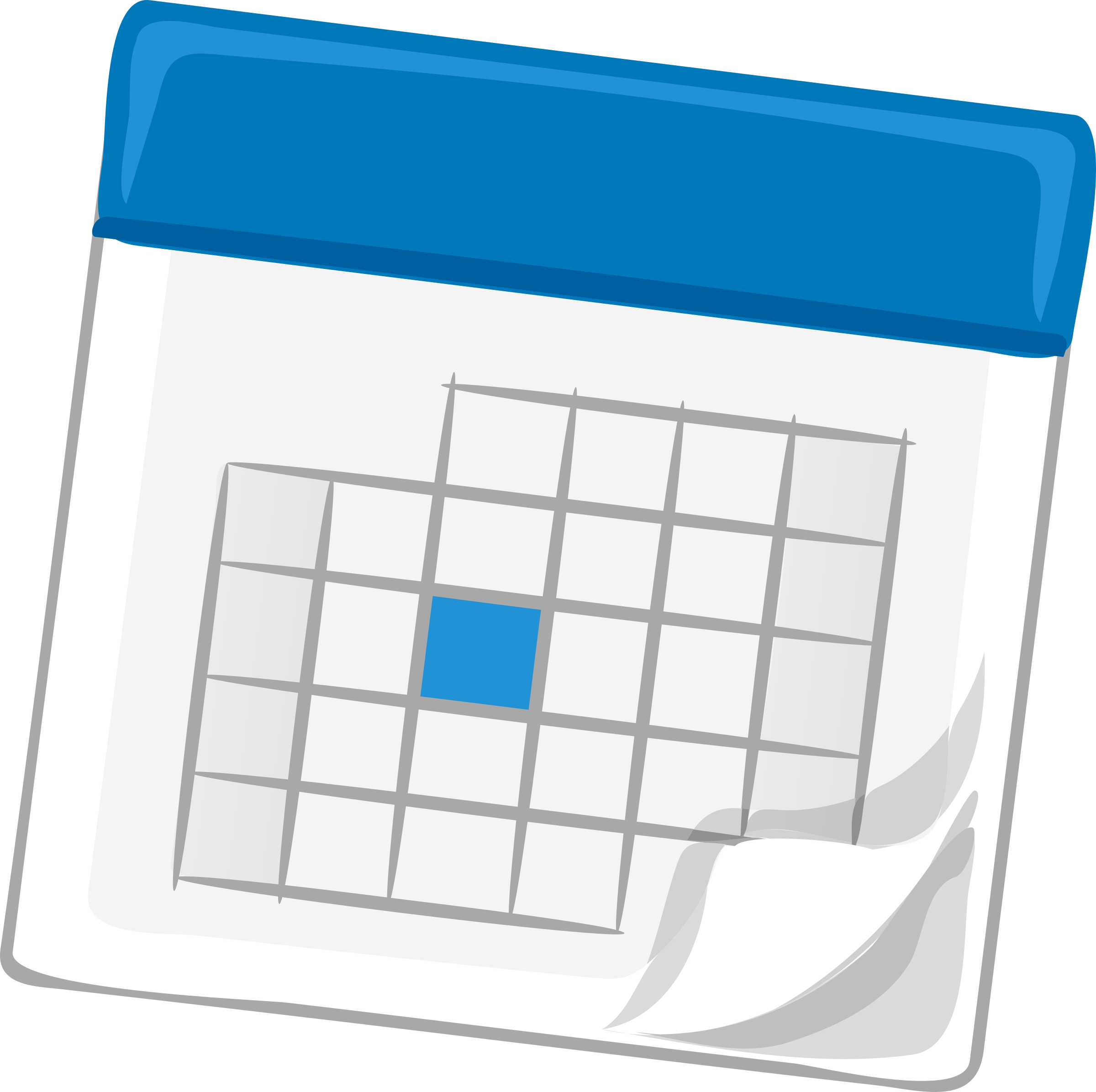 Calendar - Calendar Clipart Blue (2400x2392), Png Download