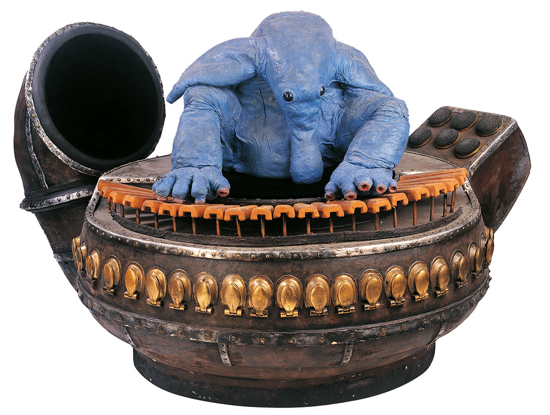Red Ball Jett Organ - Personnage Star Wars Elephant Bleu (1095x827), Png Download
