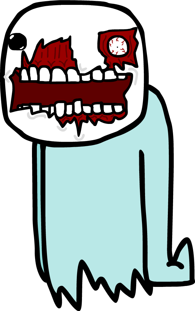 Cute Ghost Pictures Images Pictures - Drawing (640x1019), Png Download