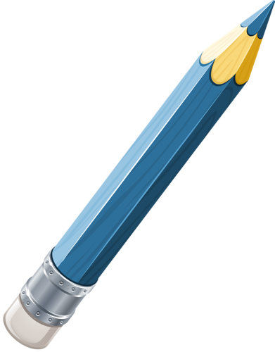 Blue Colored Pencil Pinterest - Color Pencils In Png (391x500), Png Download