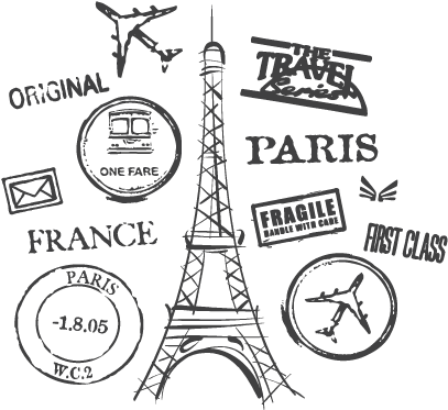 Paris Quote Png - Quotes Black And White Collage (450x450), Png Download