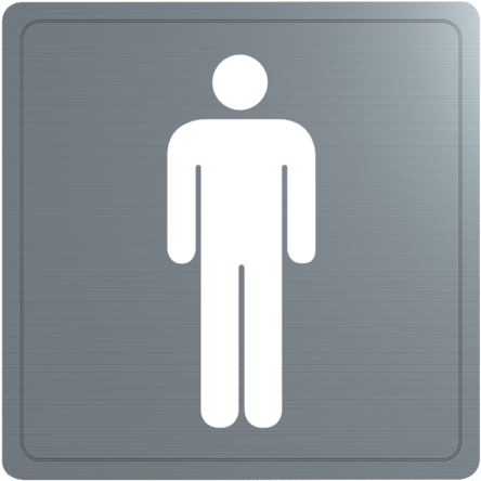 Stainless Steel Toilet Signs - Boys Name In Canada (600x600), Png Download