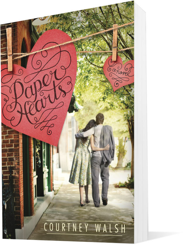 Paperhearts 3d - Ebook Paper Hearts (828x1024), Png Download