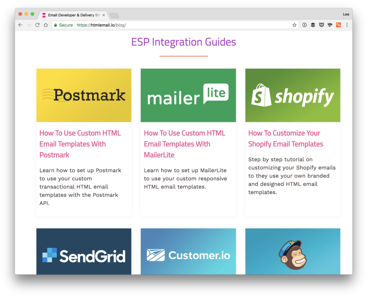 Esp Integration Guides For Email Developers - Postmark (1220x985), Png Download