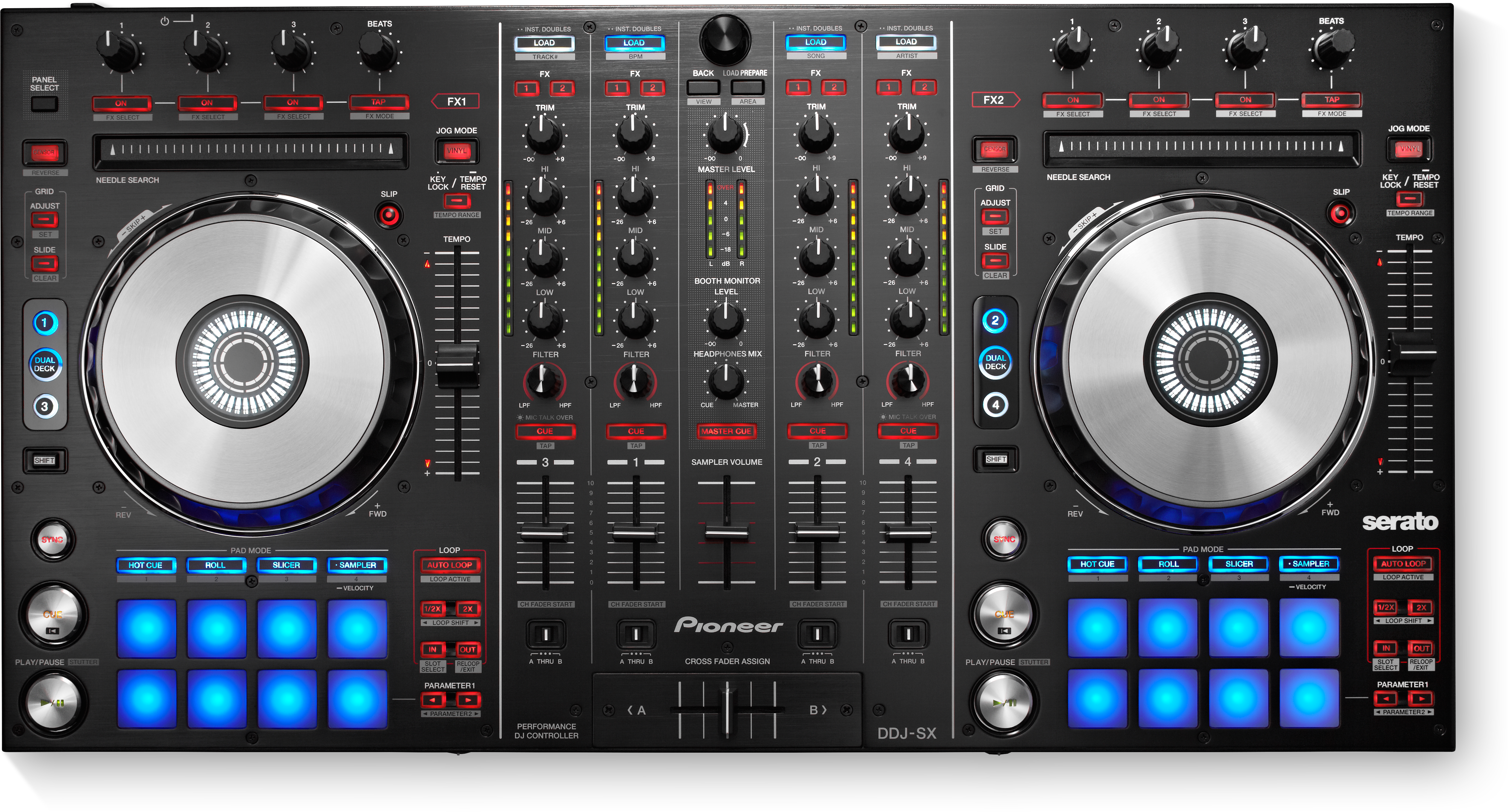 Dj Turntable Png (5513x2969), Png Download