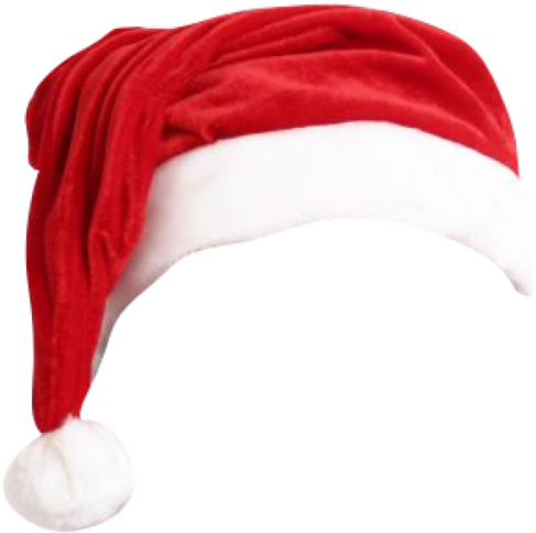 Santa Hat Clipart Clothes - Santa Hat (500x497), Png Download