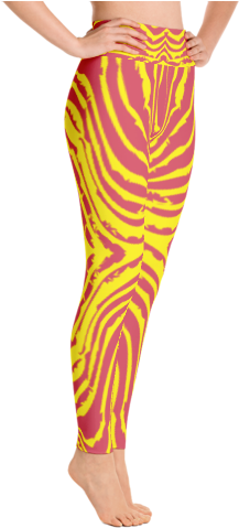 Yoga Fire Leggings (500x500), Png Download