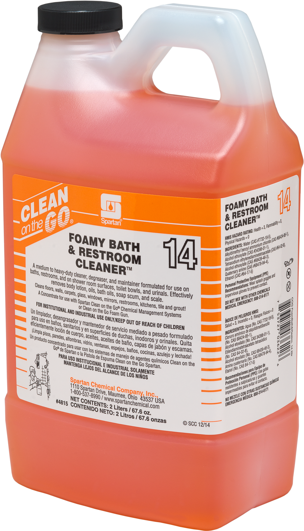 482202 Cog Peroxy Protein Remover Cleaner And Whitener - Spartan Chemical 2472476 Multi (1446x2025), Png Download