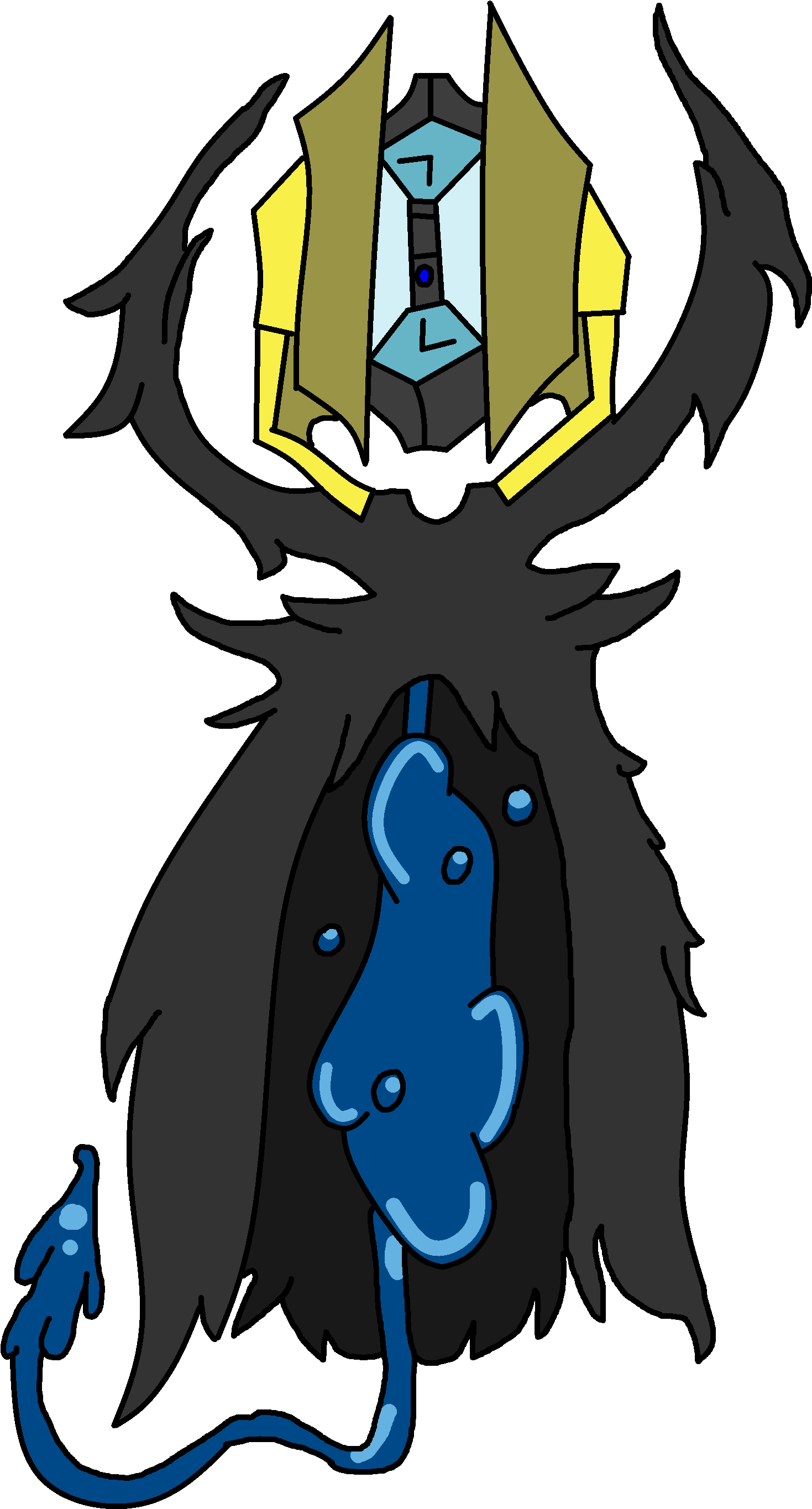Theforgottenone Shattered - Cartoon (1733x3047), Png Download