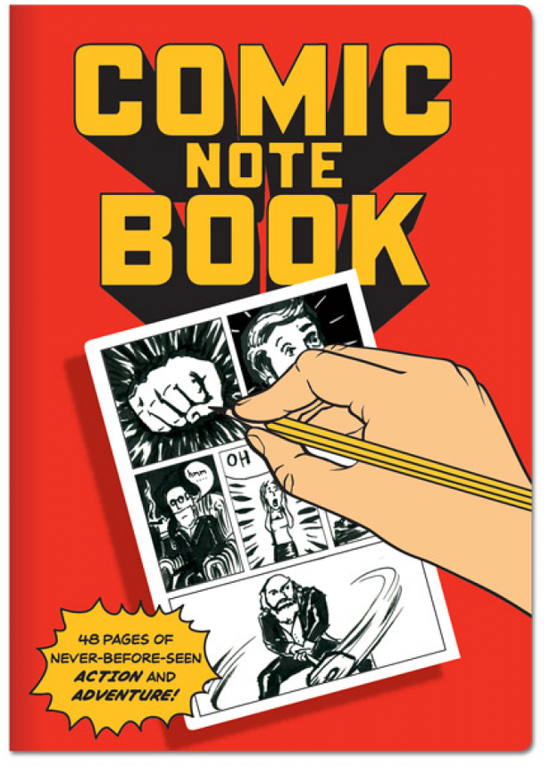 Next - Comic Book Notebook (1024x1024), Png Download