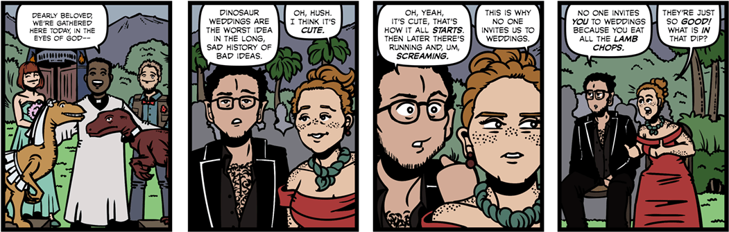 Drawing Bricks Comic Book Png Black And White Download - If You Were A Dinosaur My Love (1100x384), Png Download