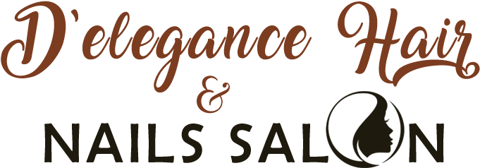 Logo - Hair Salon And Nails Logos (727x250), Png Download
