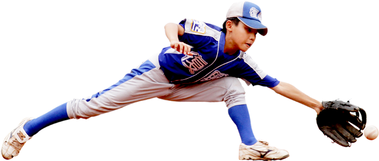 Baseball Federation Of Asia - Baseball Player Girl Transparent (750x413), Png Download