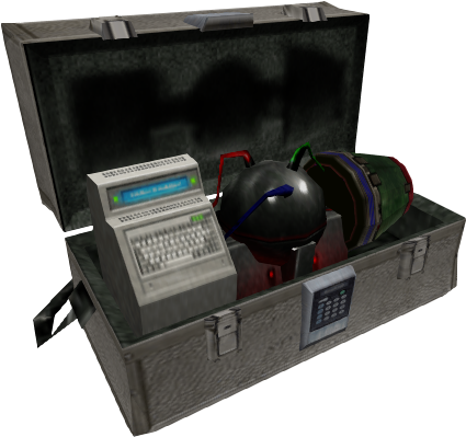 Nuclear Weapon - Counter Strike Nuclear (452x413), Png Download