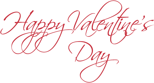Happy Valentines Day Png High-quality Image - Happy Valentine's Day Png (500x270), Png Download