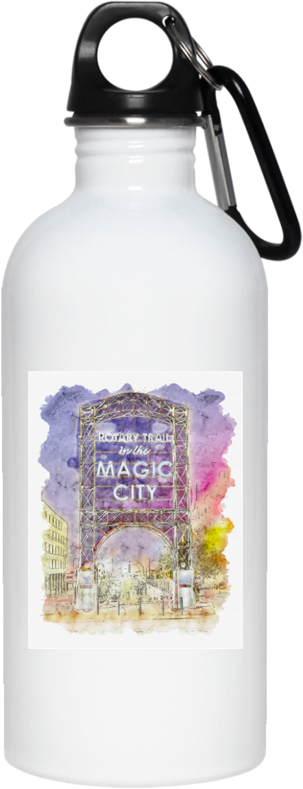 Magic City Watercolor 20 Oz - Fortnite I Phon 6 Case (1155x1155), Png Download