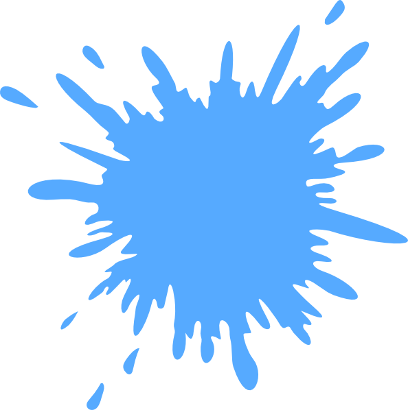 Drop Splash Panda Free Images Splashclipart - Splash Clipart Png (594x598), Png Download