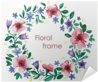 Blue Thickets Field Dandelion Meadow Watercolor Painting - Watercolor Painting (400x400), Png Download