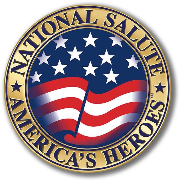 National Salute To America's Heroes Brings Memorial - Lapel Pin (800x660), Png Download