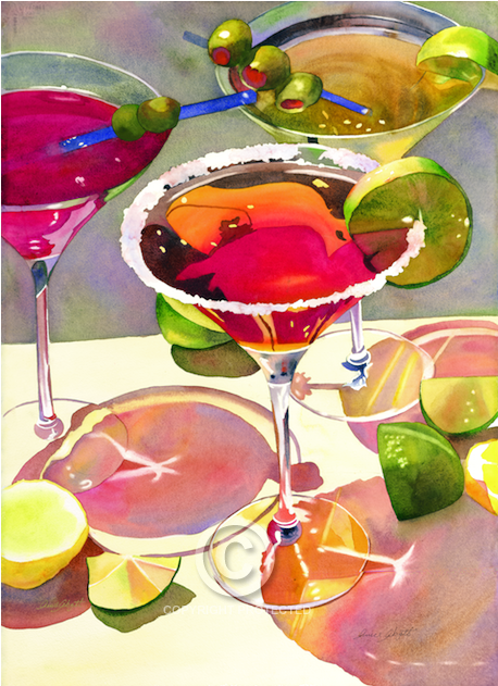 1 - Watercolor Painting (1000x630), Png Download