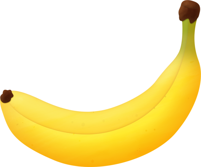 Banana * - Clip Art Banana Png (800x664), Png Download