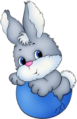 Easter Bunny Png Transparent - Baby Easter Bunny Clipart (400x400), Png Download