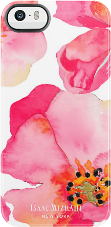 Watercolor Flowers By Isaac Mizrahi New Yorkâ„¢ For - Uncommon Clear Deflector Iphone 6s / 6 Designer Case (260x461), Png Download