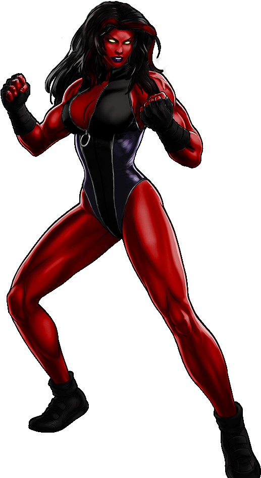 Red She Hulk Png - Red She Hulk Avengers (960x960), Png Download