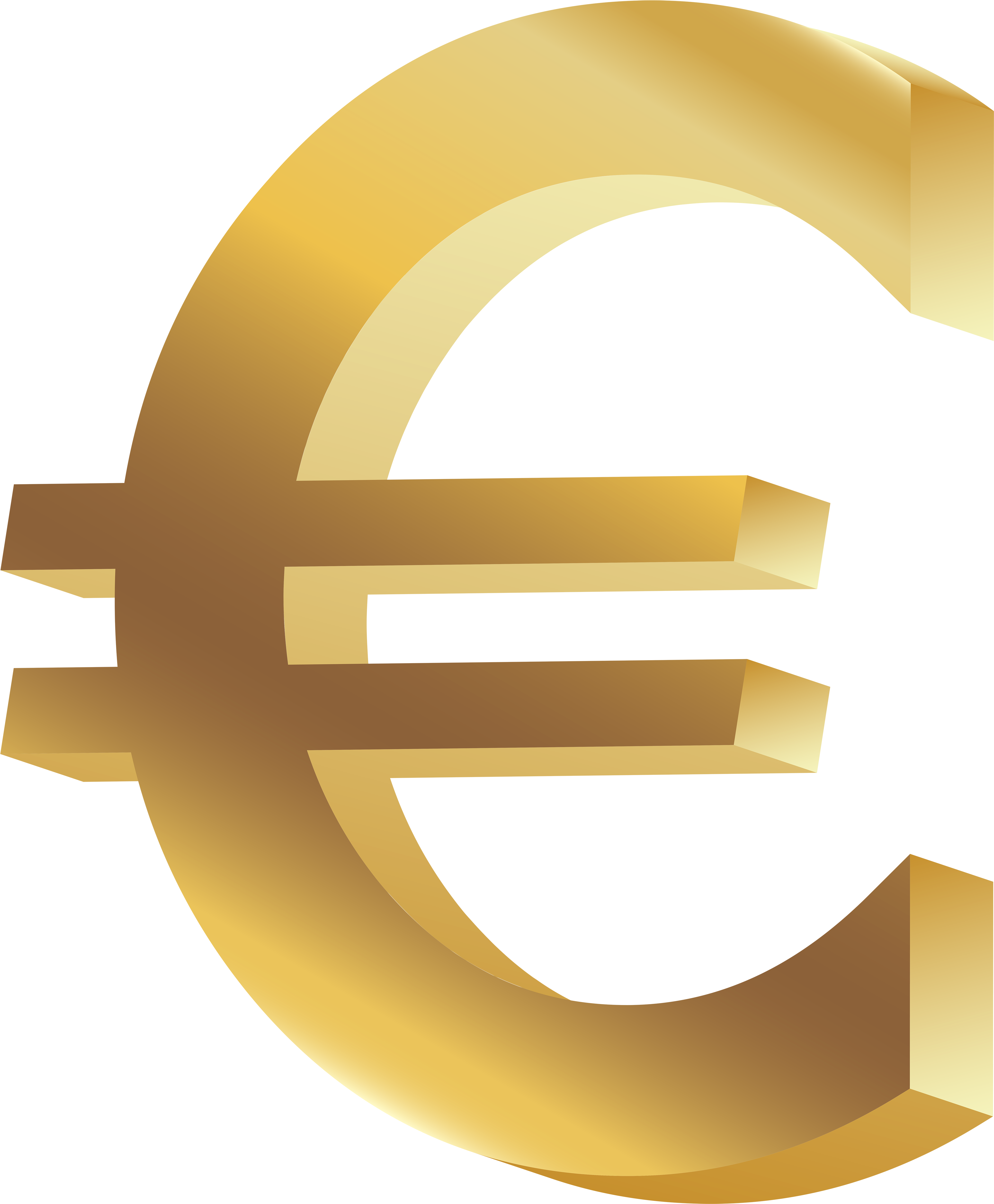 Euro Symbol Png Clip Art - Euro Simbolo Png (4130x5000), Png Download