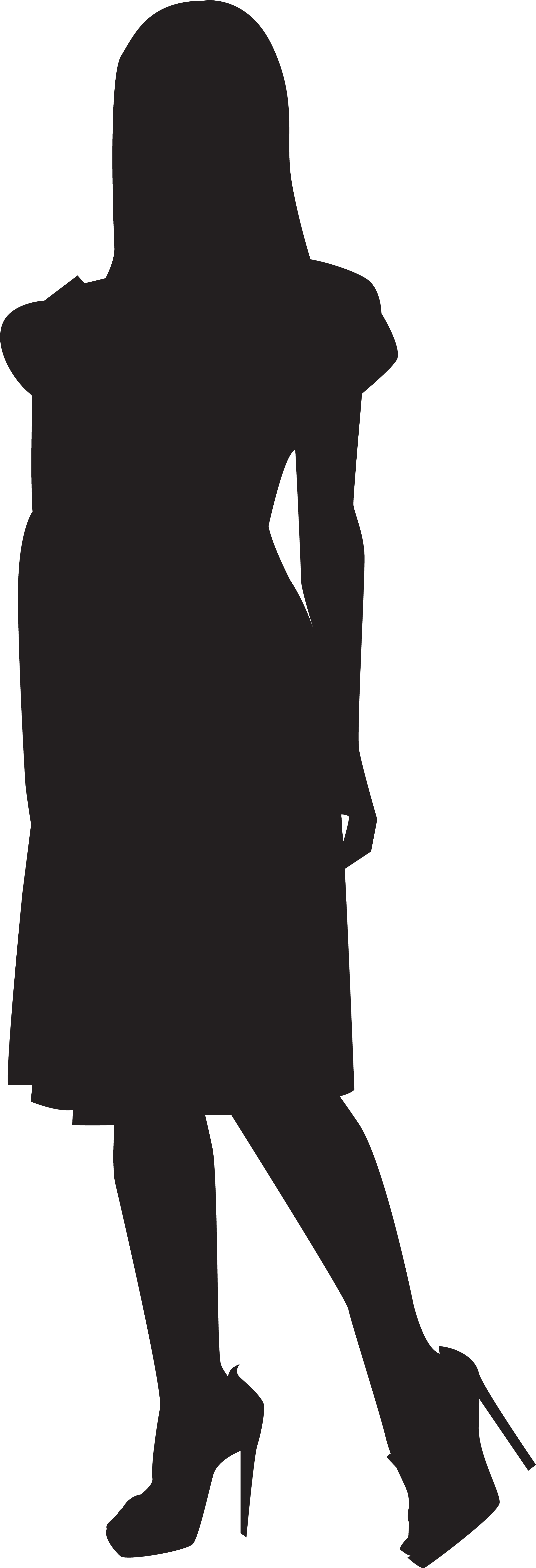 Human Silhouette (2800x8000), Png Download