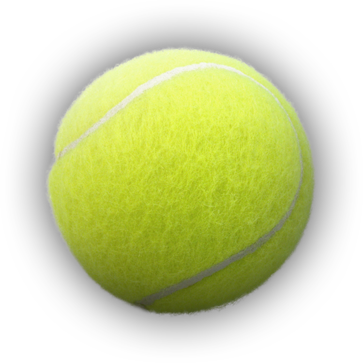 Tennis Ball Transparent Background Png - Tennis Ball Transparent Background (750x749), Png Download