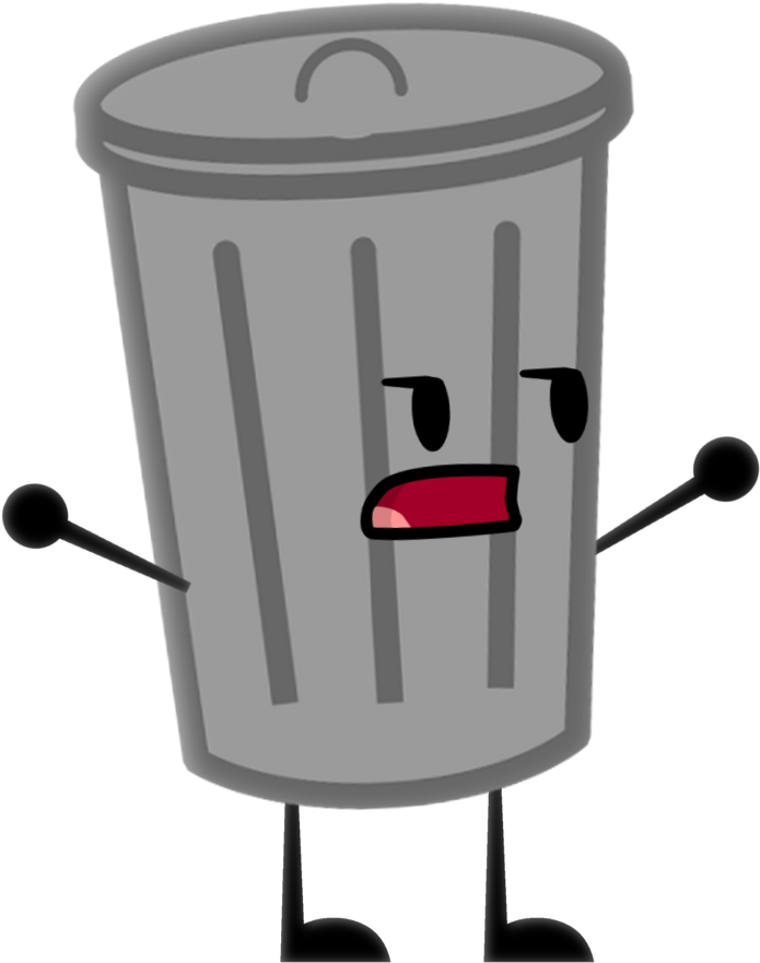 Trash Can - Transparent Background Trash Can Clipart (725x919), Png Download