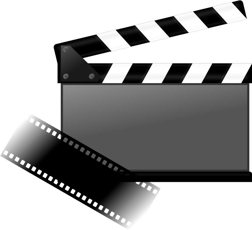 Clapperboard Png File - Film Camera Png (640x593), Png Download