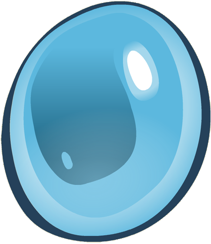 Blue Corruptah Stone - Circle (500x500), Png Download