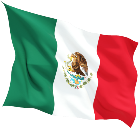 Mexico Hd Transparent Images - Mexican Flag Transparent Background (640x480), Png Download
