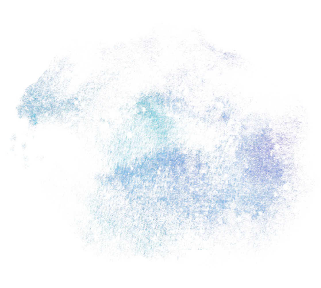 Ftestickers Watercolor Mist Splatter Blue - Watercolor Painting (1167x1024), Png Download