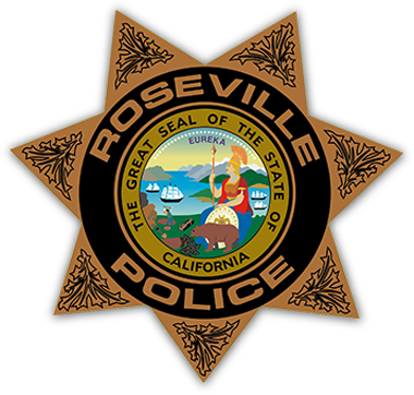 Roseville Police - Roseville Police Department Badge (380x362), Png Download