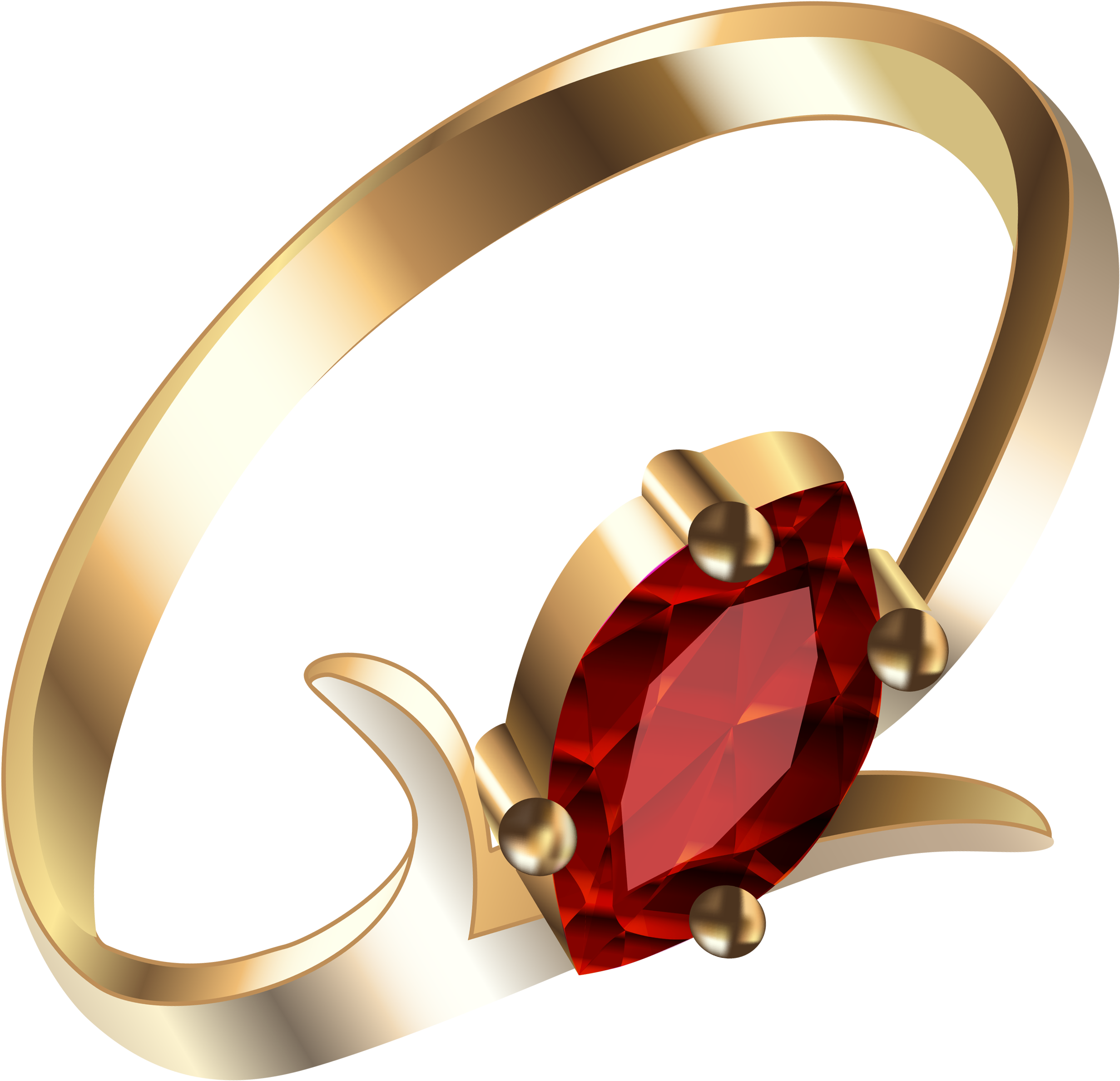 Pin By Rfclipart On Vector Clip Art - Gold Ring Designs Free Download (2638x2538), Png Download