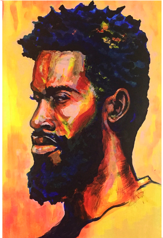 Vibrant-male - Art (800x800), Png Download