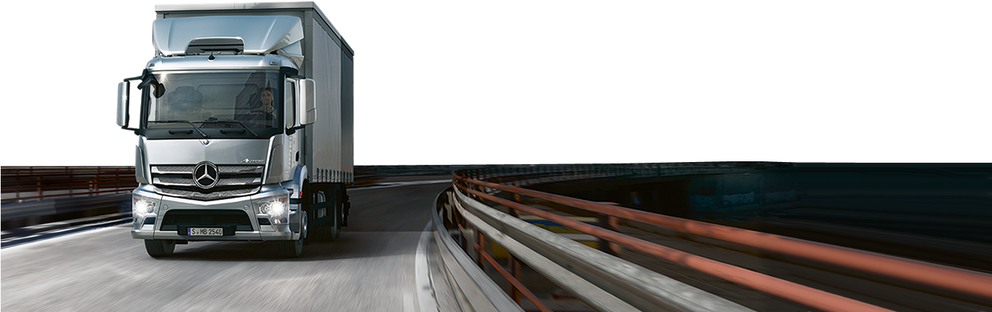 Mercedes Benz Truck Png (1400x740), Png Download