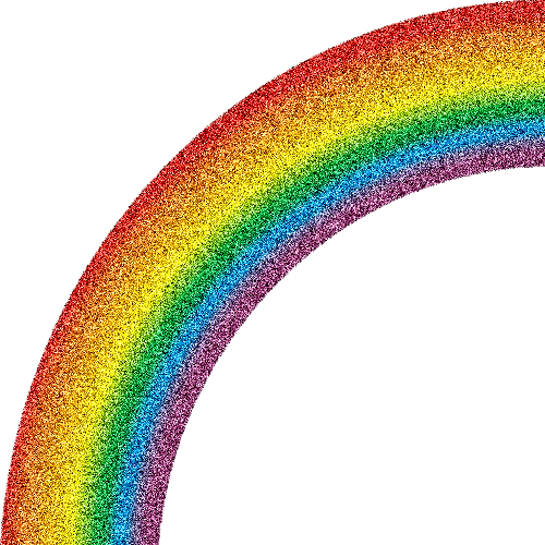 Glitter Png Picture - Glitter Rainbow Clipart (500x500), Png Download