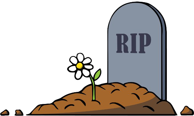 Rip Gravestone - Dessin Tombe (643x385), Png Download