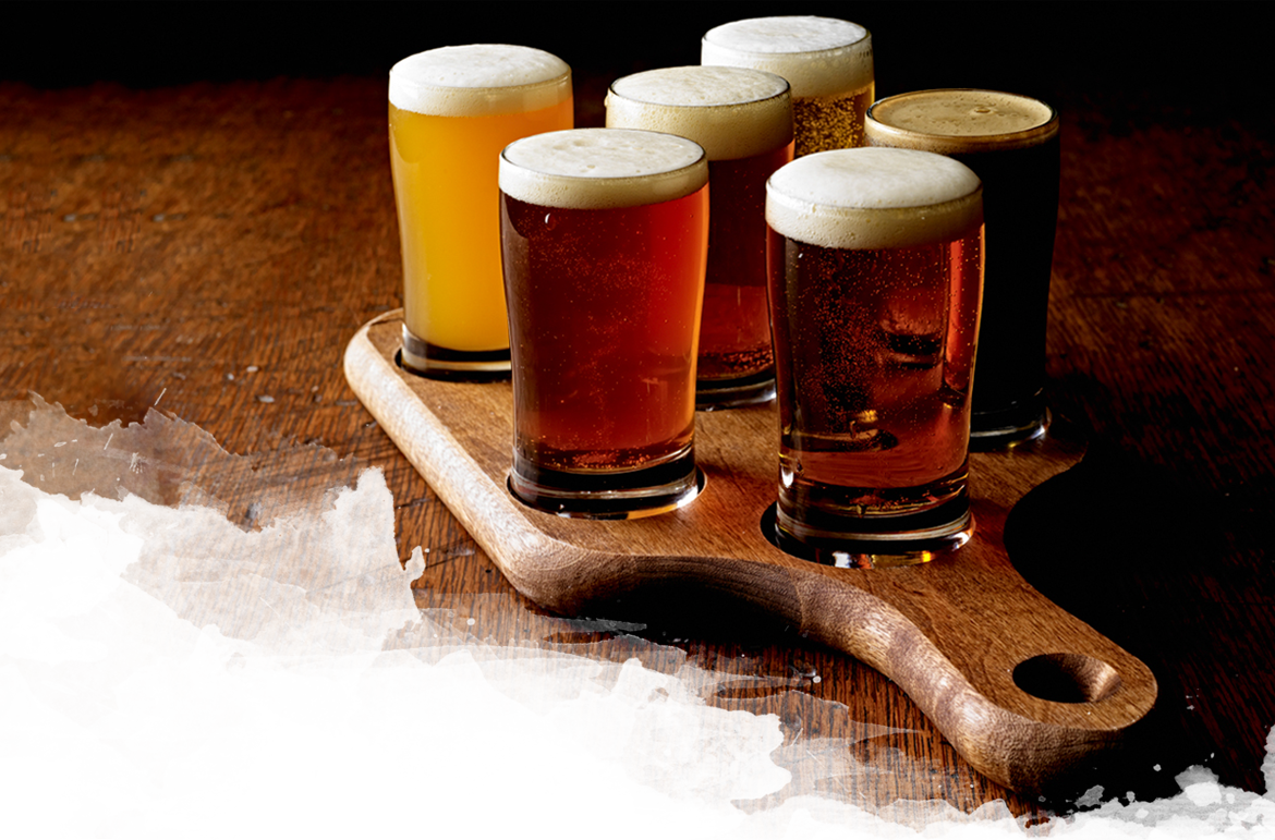 Beer Images Png Top View (1170x771), Png Download
