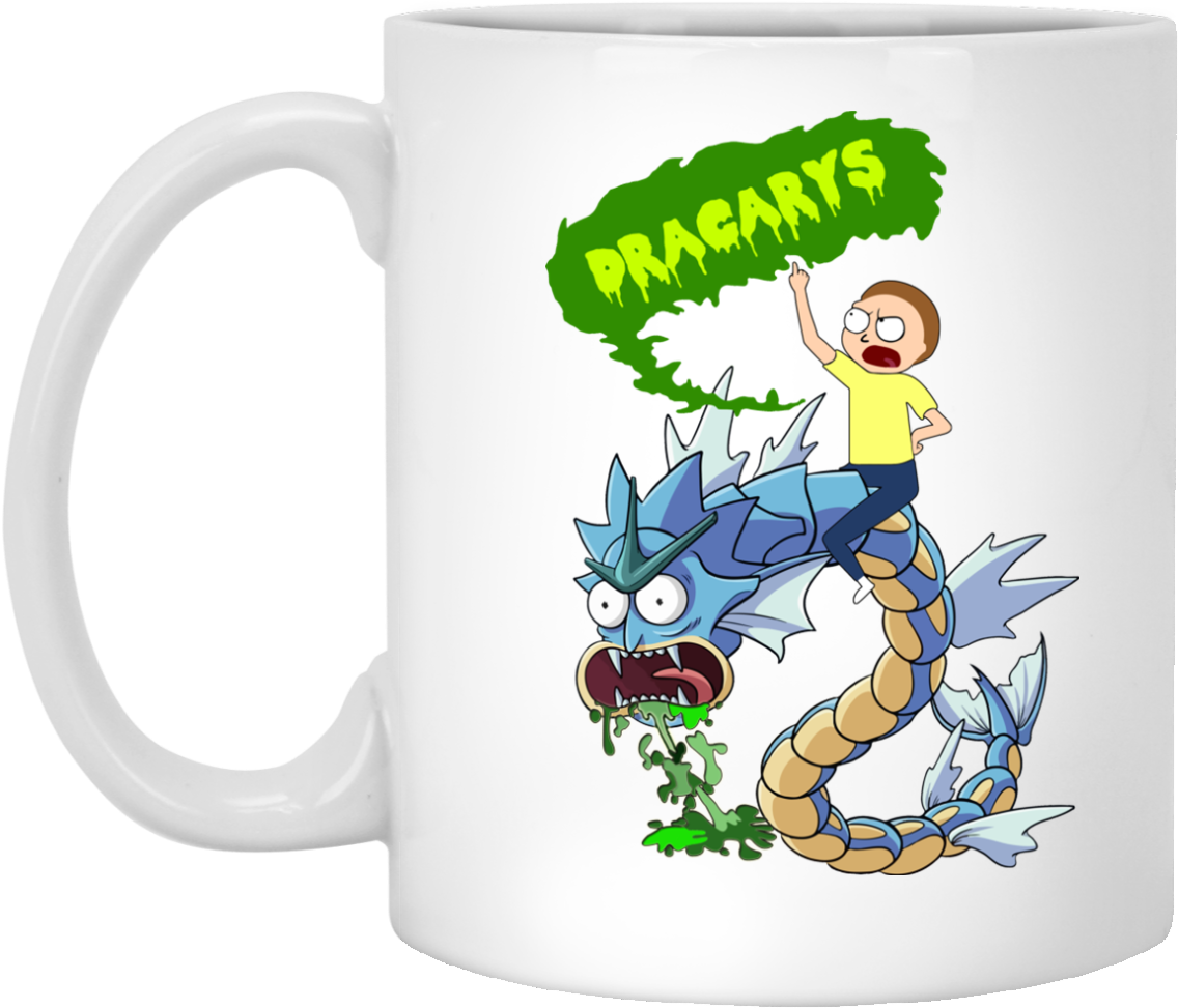 Rick And Morty Dracarys Coffee Mugs - Mom Mugs (1155x1155), Png Download