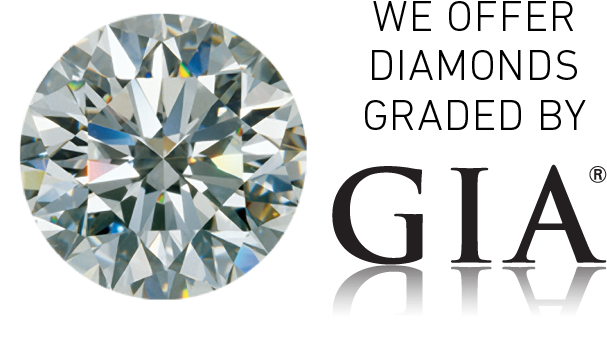 Gia Weoffericon Web Coloreddiamond Transparent English - 0.61 Ct Round Cut Diamond I I1 Gia Certified (640x385), Png Download