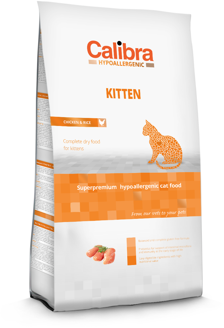 Calibra Hypoallergenic Kitten Chicken & Rice 7 (992x1417), Png Download