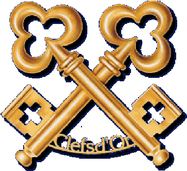 The Golden Key Hotel Concierge - Les Clefs D (400x367), Png Download