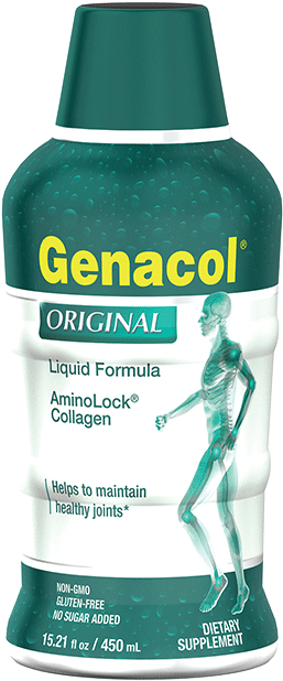 Genacol Original - Genacol - Aminolock Collagen Optimum Liquid - 15.21 (500x690), Png Download