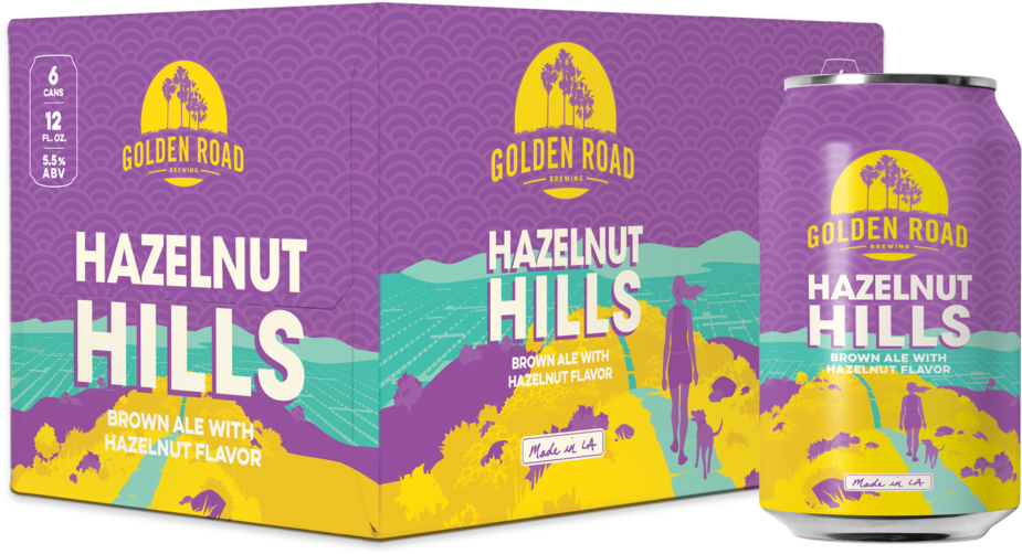 Gr Hh Box Can - Golden Road Brewing Sunset Coffee Oatmeal Milk Stout (1000x674), Png Download