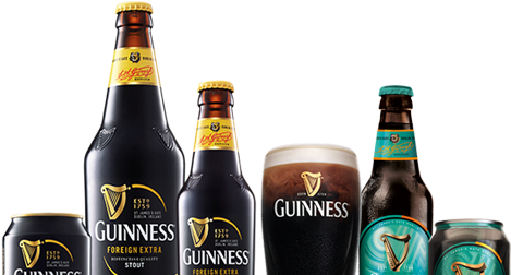 Heineken Malaysia Guinness - Foreign Extra Malaysia Beers Guinness (477x270), Png Download